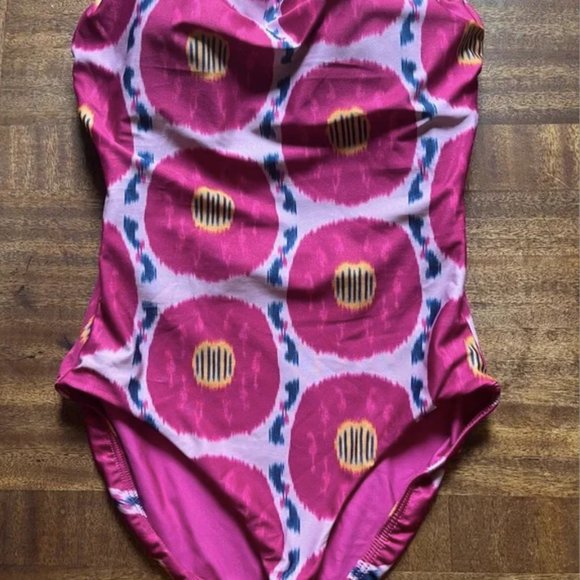 Hermoza Swim Leonor One-Piece Swimsuit, Abstract Print, Anthropologie - Picture 5 of 10